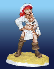 Assasin Piratin Front view Work in Progress