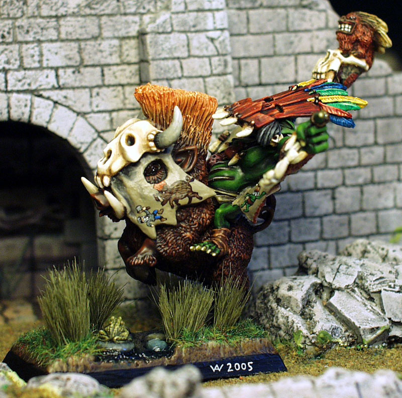 mounted orc shaman