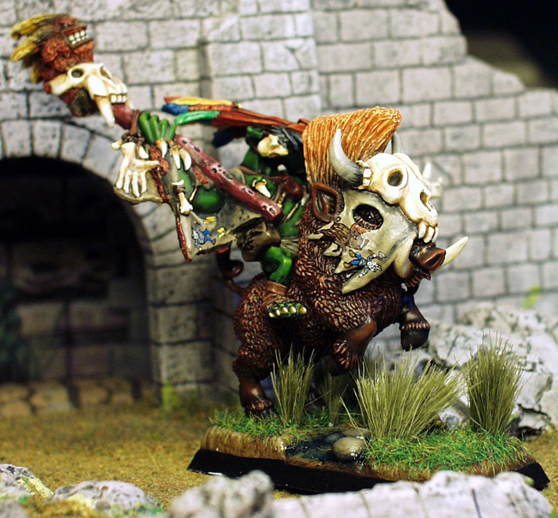 mounted orc shaman