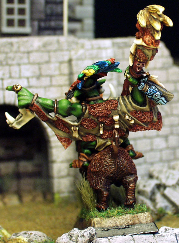mounted orc shaman