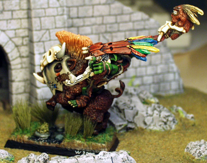 mounted orc shaman