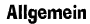 allgemein